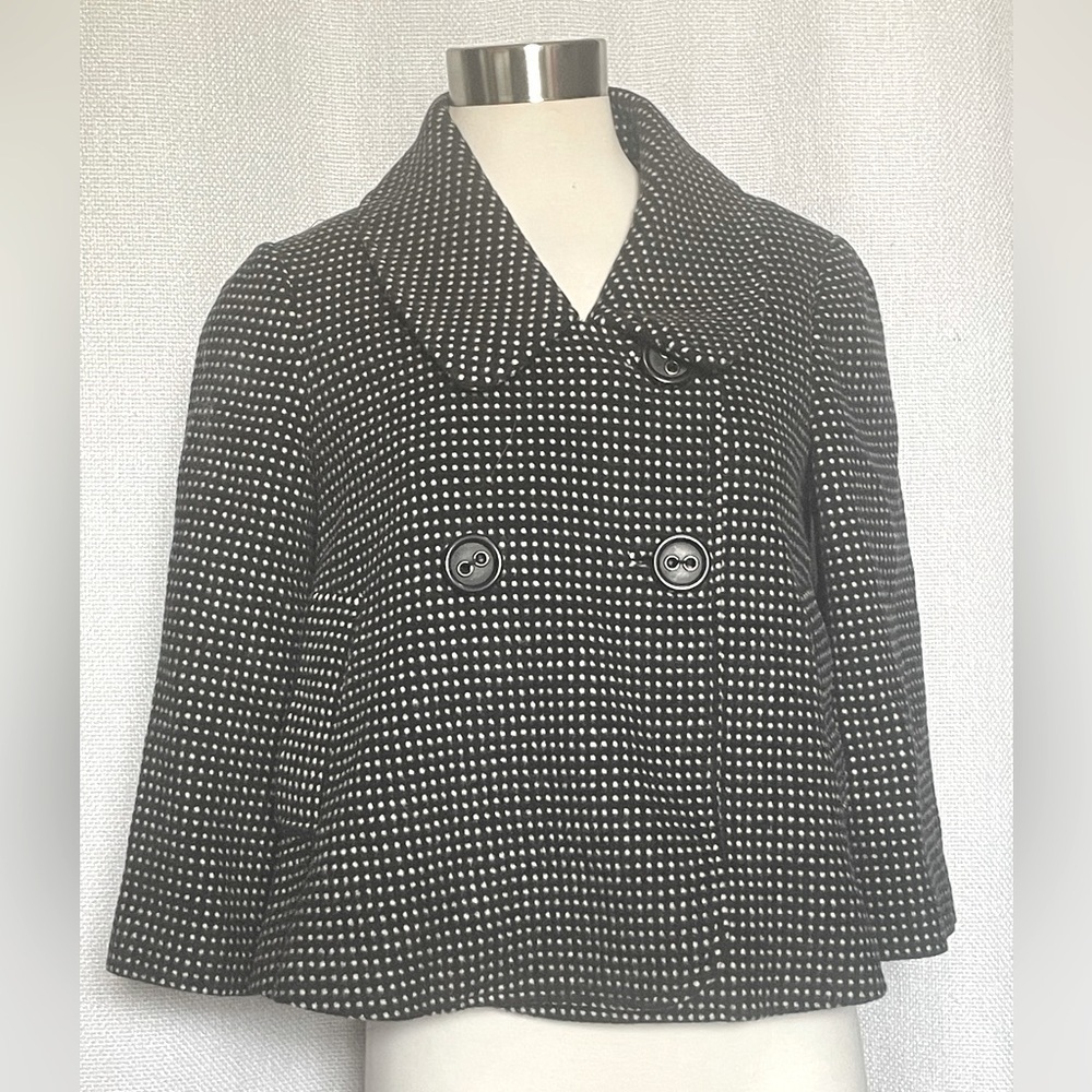 Etcetera wool blend swing coat